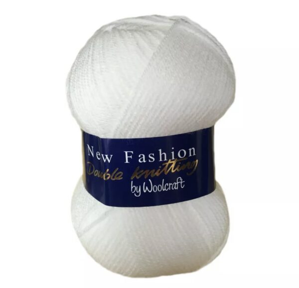 Woolcraft New Fashion DK 100g White