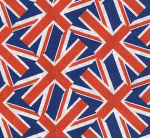 Union Jack 100% Cotton Fabric