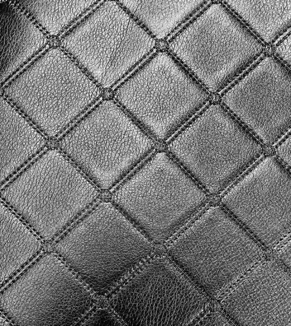 Black Trellis Leatherette