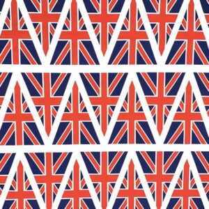 Union Jack Coronation Bunting 100% Cotton