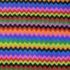 Zig zag fleece material sold by the metre