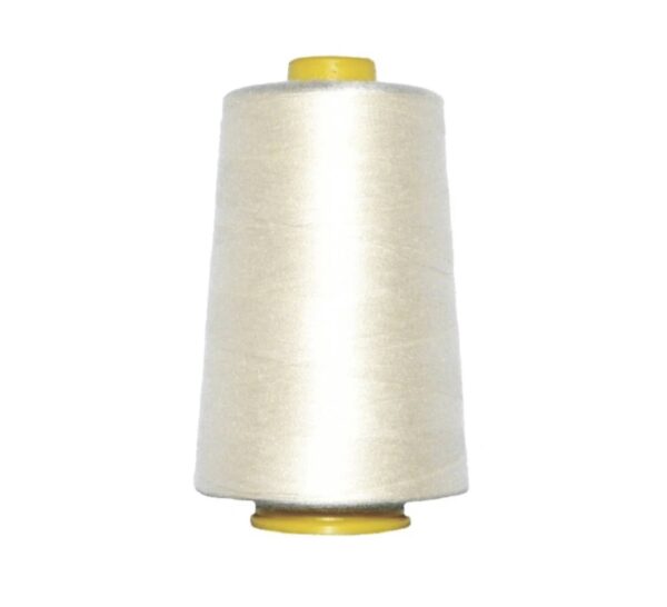 5000yds overlocker cream cotton