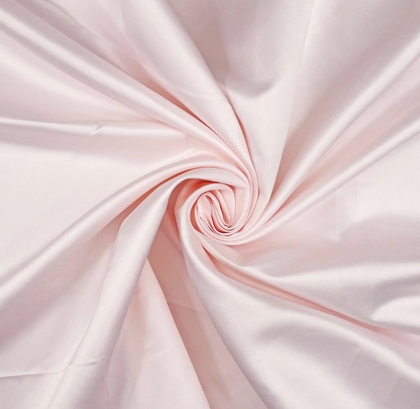 Pink Duchess Satin Fabric weddings, bridesmaids and proms