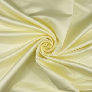 Duchess Satin fabric lemon yellow