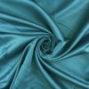 Teal Duchess Satin Material