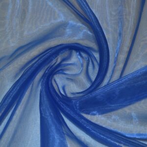 Blue Organza Material