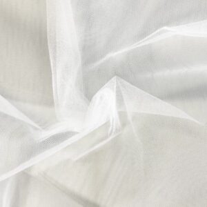 50m clearance White Tulle Fabric online