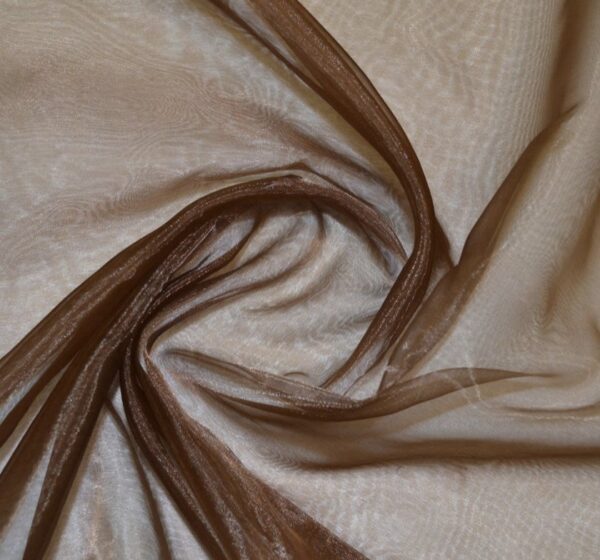 Chocolate Organza Material