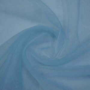 Sky Blue Organza Fabric