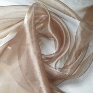 Beige Organza Material