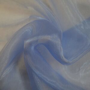 Cornflower Organza Material