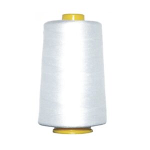 5000yds overlocker cotton white