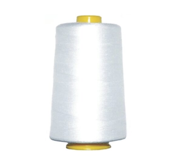 5000yds overlocker cotton white