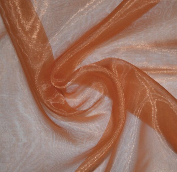 Terracotta Organza Material