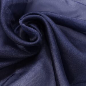 Navy Organza Material