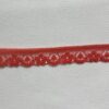 red lace trim 10mm