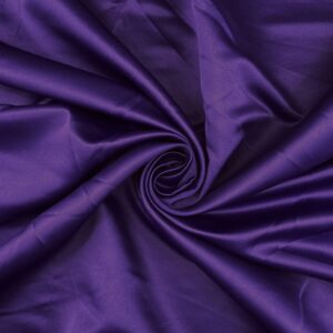 Purple wedding fabric