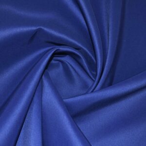 Blue Duchess Satin Fabric