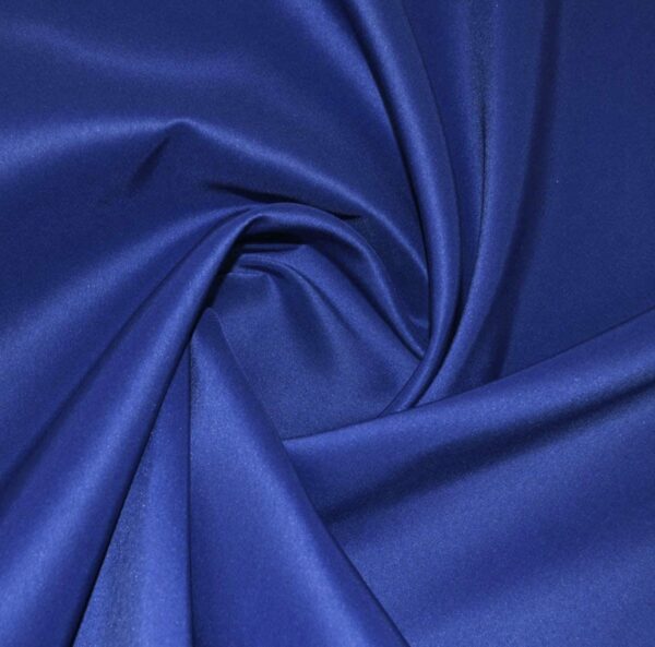 Blue Duchess Satin Fabric