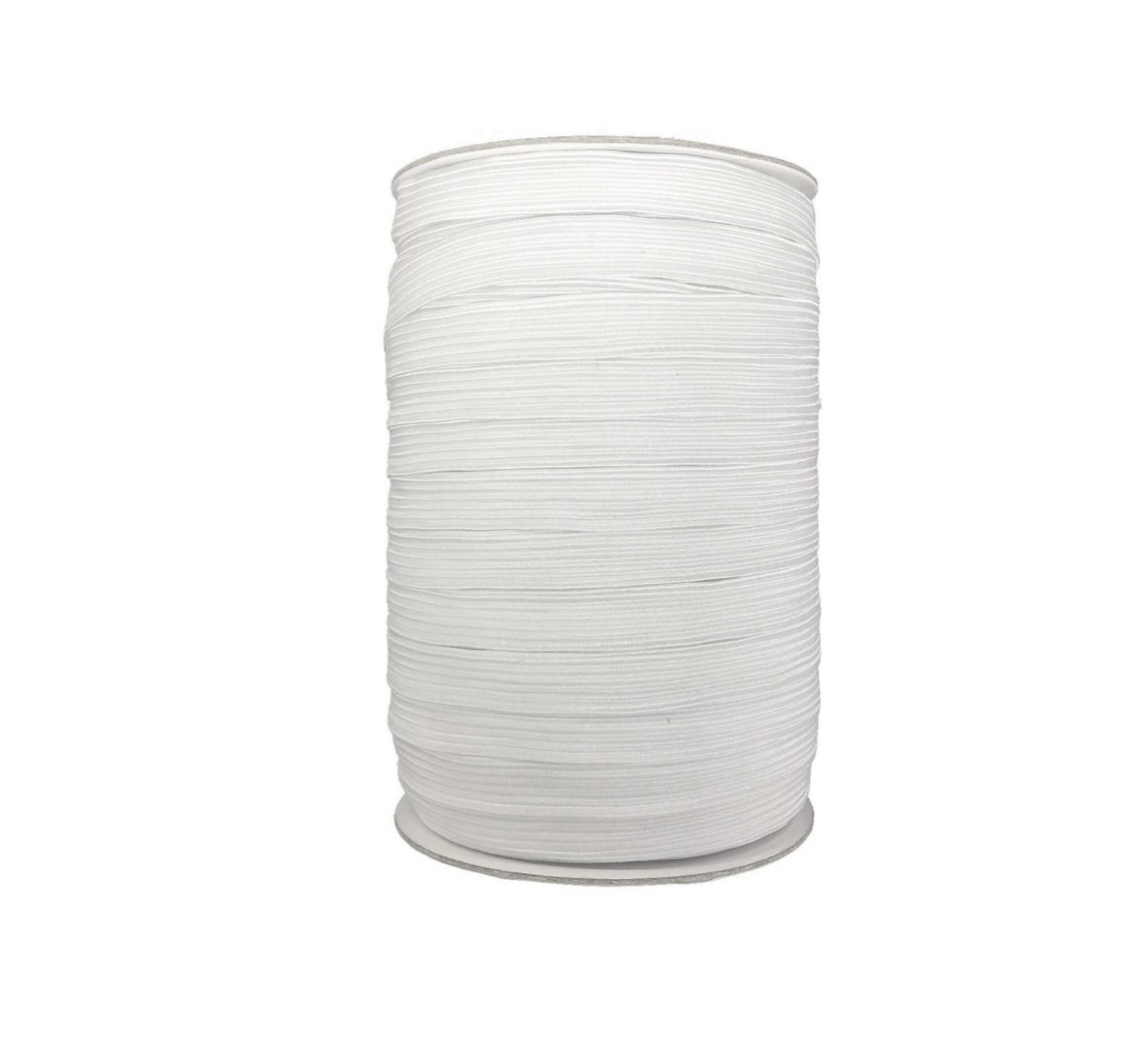 White 16 cord elastic 1/2" White elastic