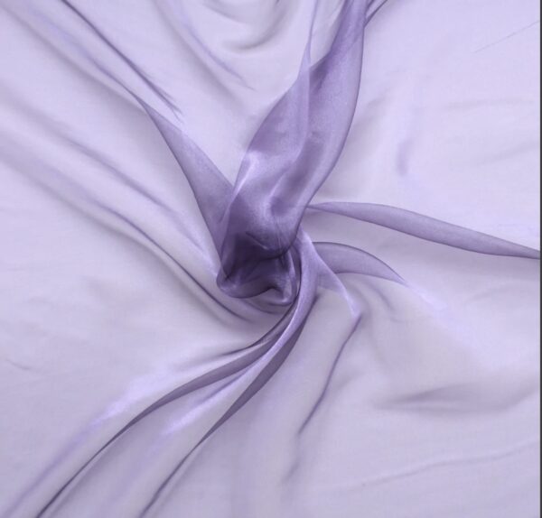 Lavender Organza Material