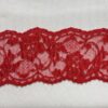 Dark red lace trim 60mm