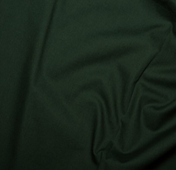 Bottle Green 100% Cotton Poplin Fabric