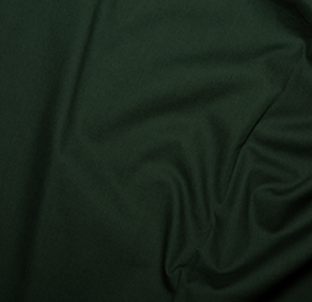 Bottle Green 100% Cotton Poplin Fabric