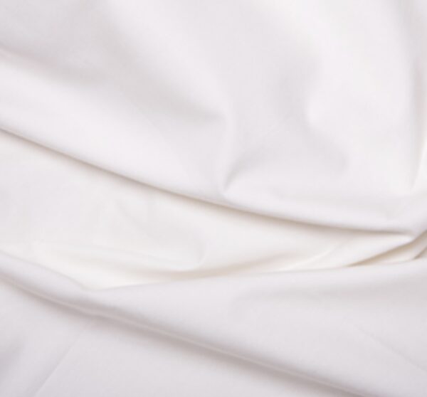 Ivory 100% Cotton Poplin Fabric