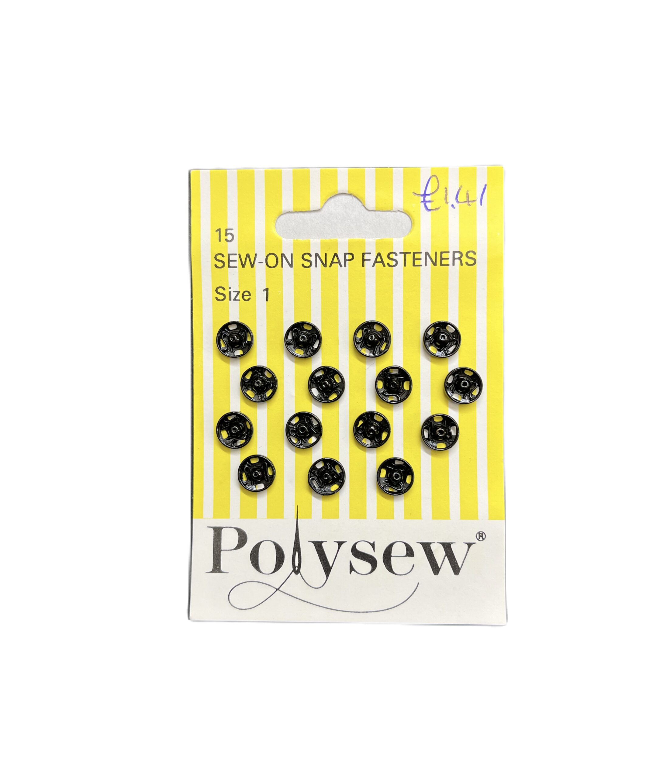 7C63B98F-106E-4737-B35B-51507D4DF1ED Black Sew On Snap Fasteners 15 x size 1