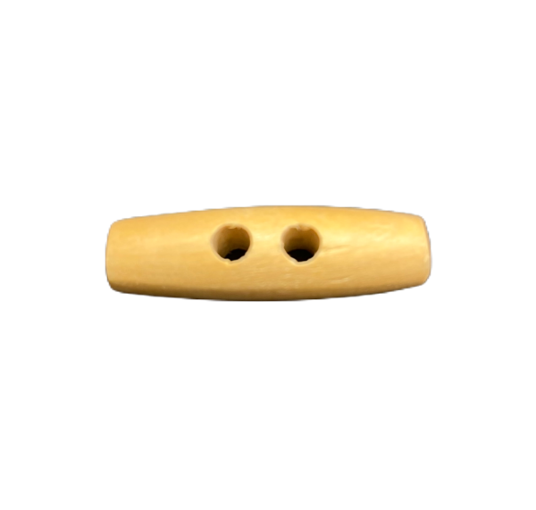 Wooden Toggle 2 Hole 50mm