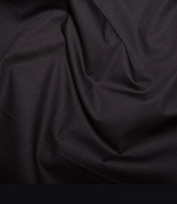 Black 100% Cotton Poplin Fabric