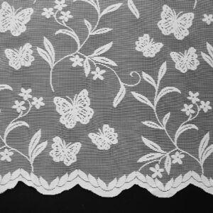 Meadow Butterfly Lace Net Curtain