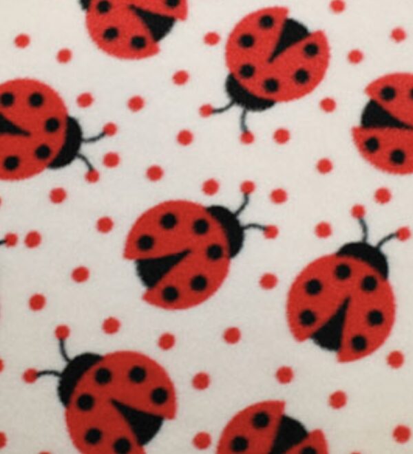 Fleece Fabric (Ladybird)