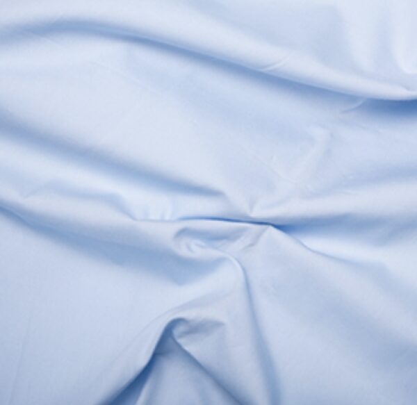 Pale Blue 100% Cotton Poplin Fabric