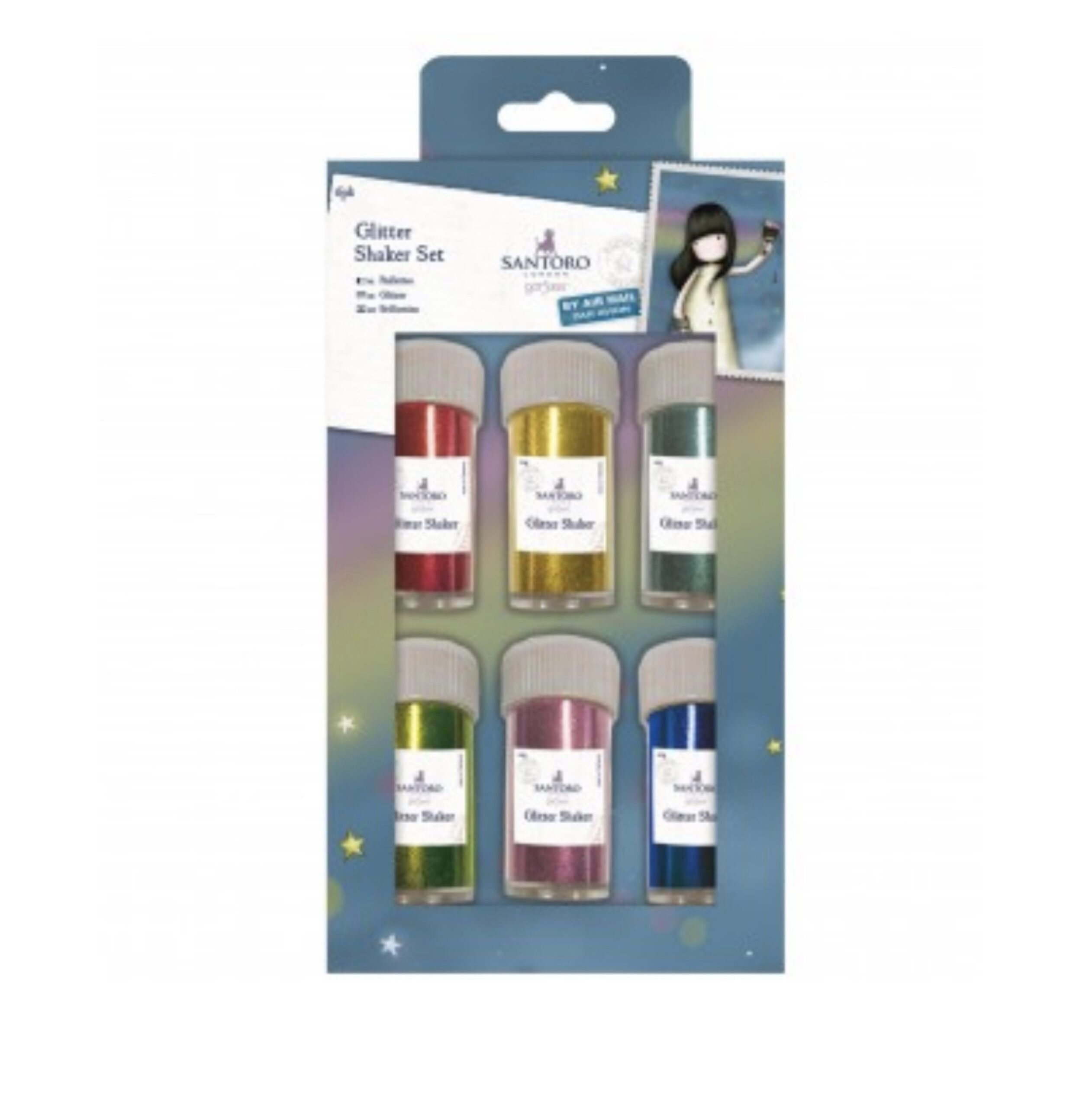 F05A6D3A-9379-4202-9000-CBB84A59869C Santoro Gorjuss Glitter Shaker Set 6pk