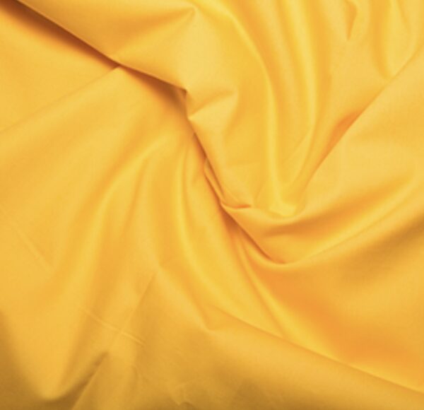 Yellow 100% Cotton Poplin Fabric