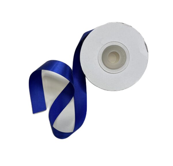 Royal Blue fused edge ribbon