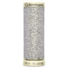 Silver 50m Gutermann Metallic Thread 41