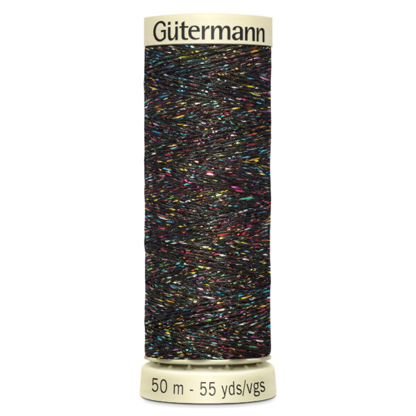 Multi Coloured 50m Gutermann Metallic Thread 71