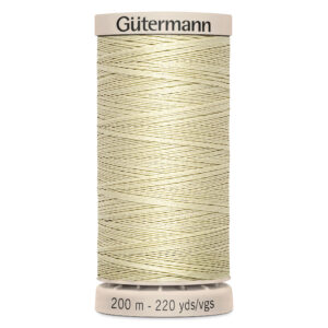 Cream 200m Gutermann Quilting Thread 829