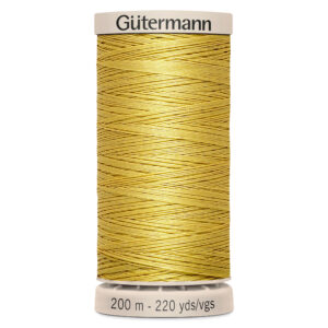 Yellow 200 metre Gutermann Quilting Thread 758