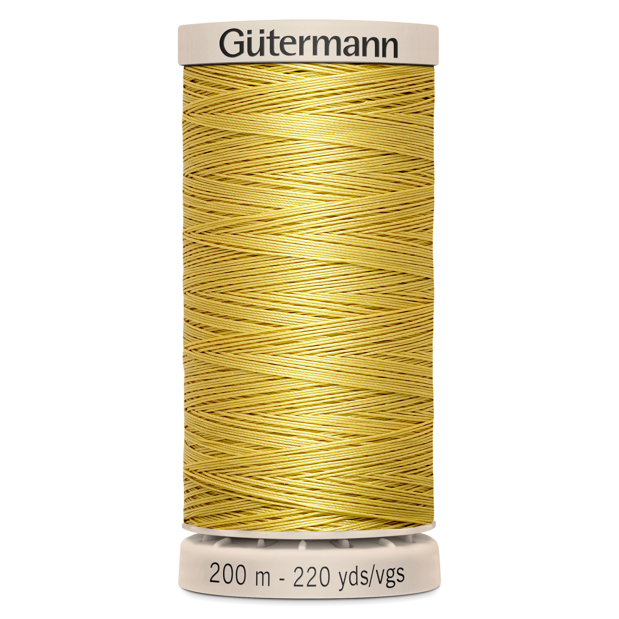 Yellow 200 metre Gutermann Quilting Thread 758
