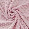 Pink Minky Fleece Fabric UK