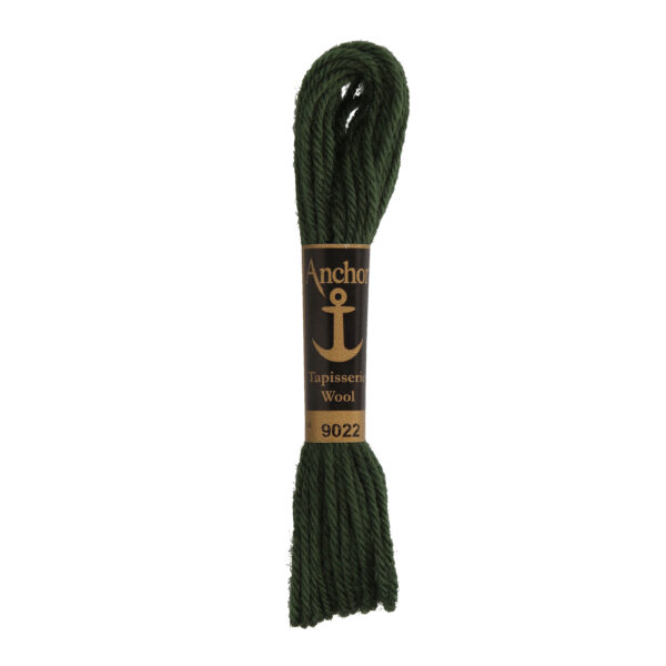 Green Anchor Tapestry Wool 9022