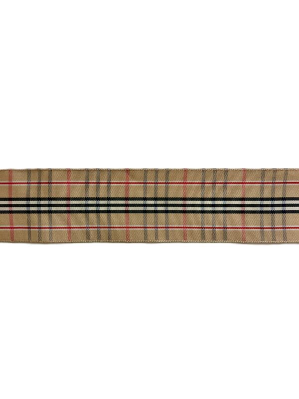 Burberry Style Tartan Ribbon