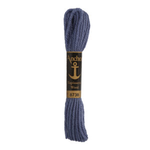 Blue Anchor Tapestry Wool 8738