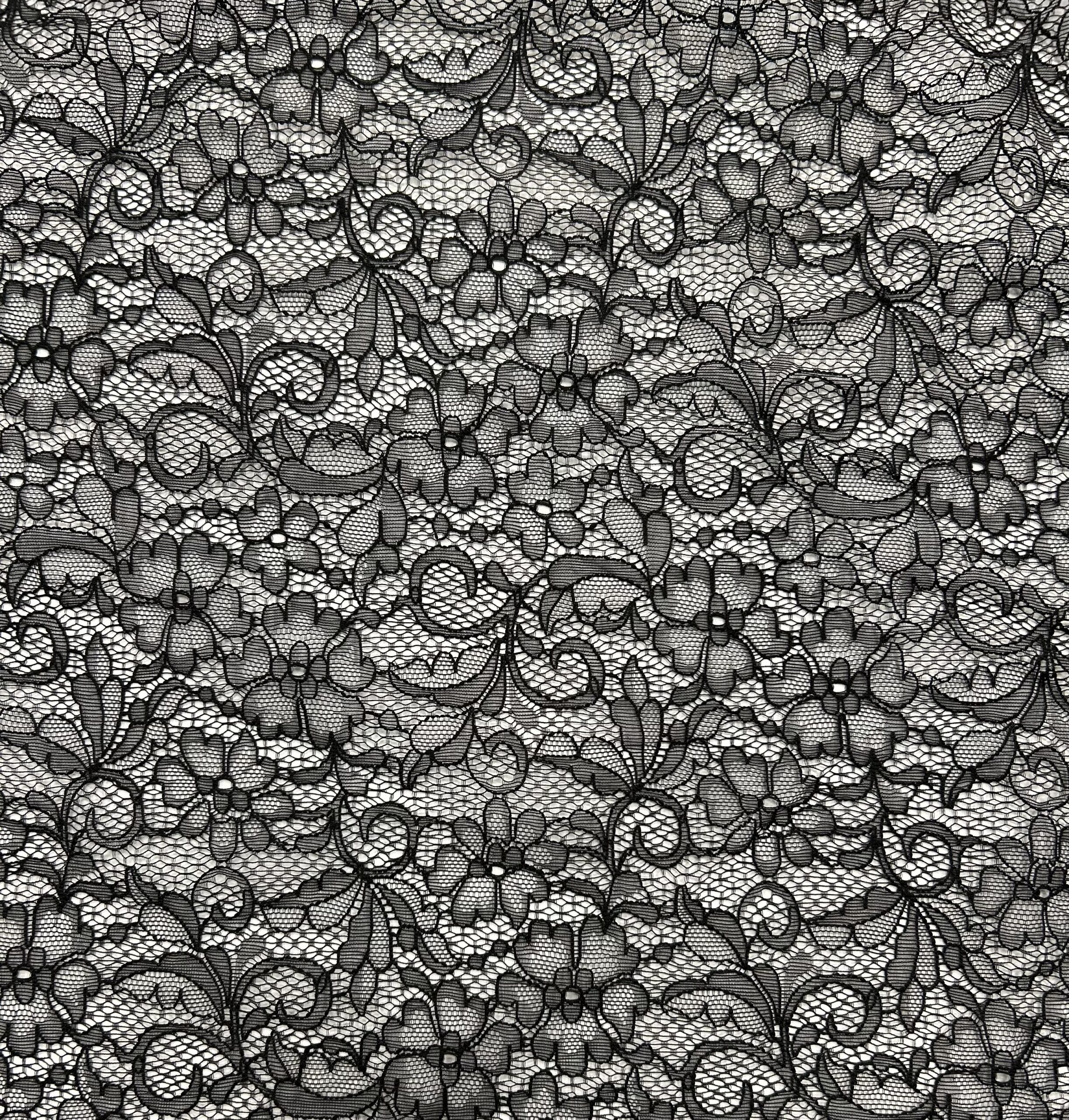 Black Lace Fabric